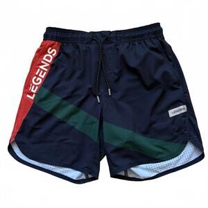 Legends Luka Lined Shorts Velocity Ink Colorblock Athletic Men's Size Medium